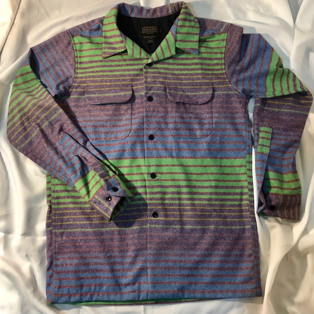🌲💚!!Host Pick💚 Pendleton Wool Board Shirt🎁